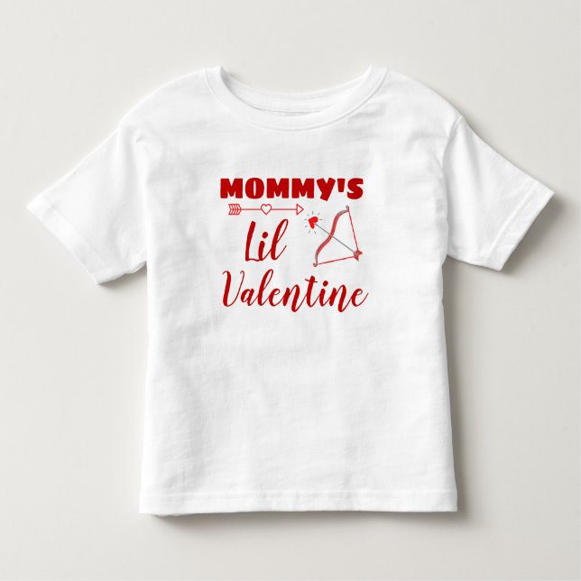 niedliches Valentinstag Kleinkind T-shirt (Vorderseite)