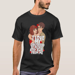 Niedliches Valentinstag-Zitat zum Geburtstag T-Shirt