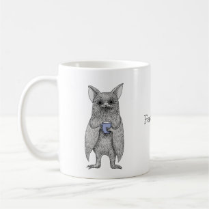Niedliches Vampirbad mit Kaffee Funny individuelle Kaffeetasse