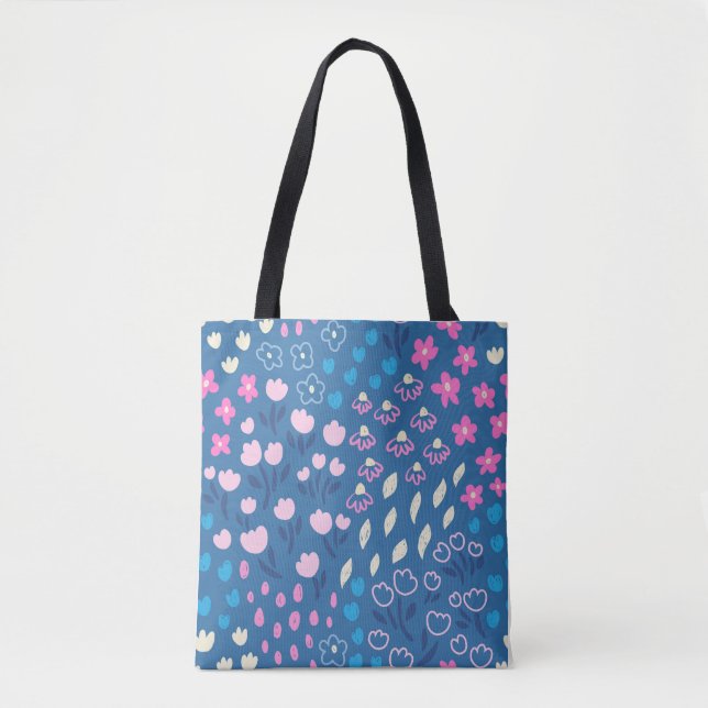 Niedliches Vector Floral Nahtloses Muster (Vorderseite)