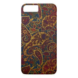 Niedliches Vintages dunkelbraunes Paisley-Design Case-Mate iPhone Hülle