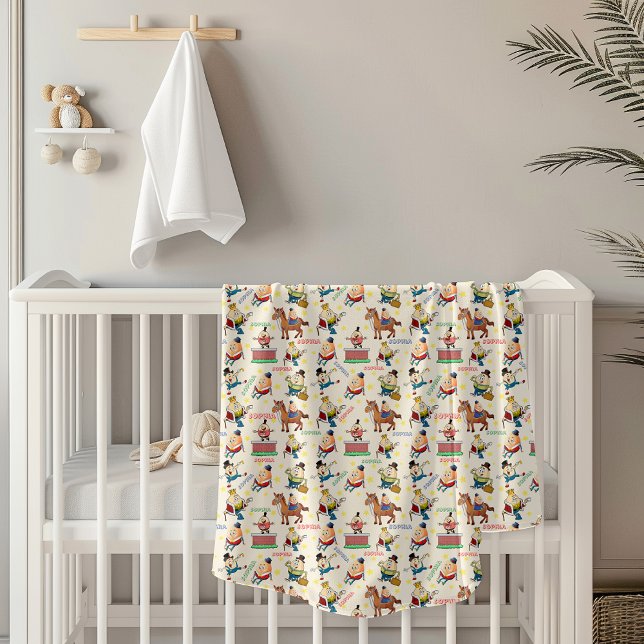 Niedliches Vintages Humpty Dumpty Kinderzimmer Rhy Fleecedecke (Von Creator hochgeladen)