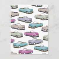 Niedliches Vintages Oldtimer-Muster