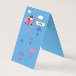 Niedliches Vintages Teddybären-Pilot Rosa Geschenk