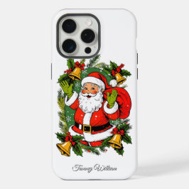 Niedliches Vintages traditionelles Elegant Frohe W iPhone 15 Pro Max Hülle