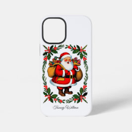 Niedliches Vintages traditionelles Elegant Frohe W iPhone 12 Mini Hülle