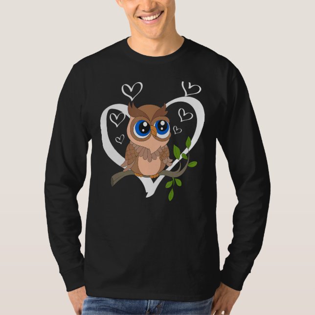 Niedliches Vogelgeflügel T-Shirt (Vorderseite)