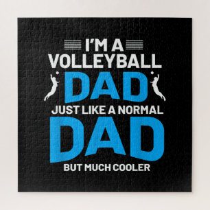 Niedliches Volleyballgeschenk für Väter und Männer Puzzle