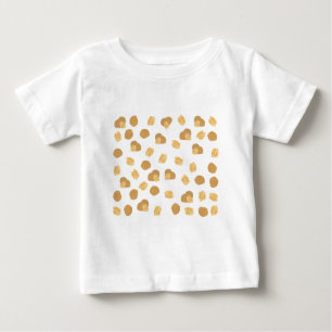 Niedliches Walnussmantelmuster Baby T-shirt