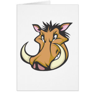 Niedliches Warthog Cartoon-Shirt
