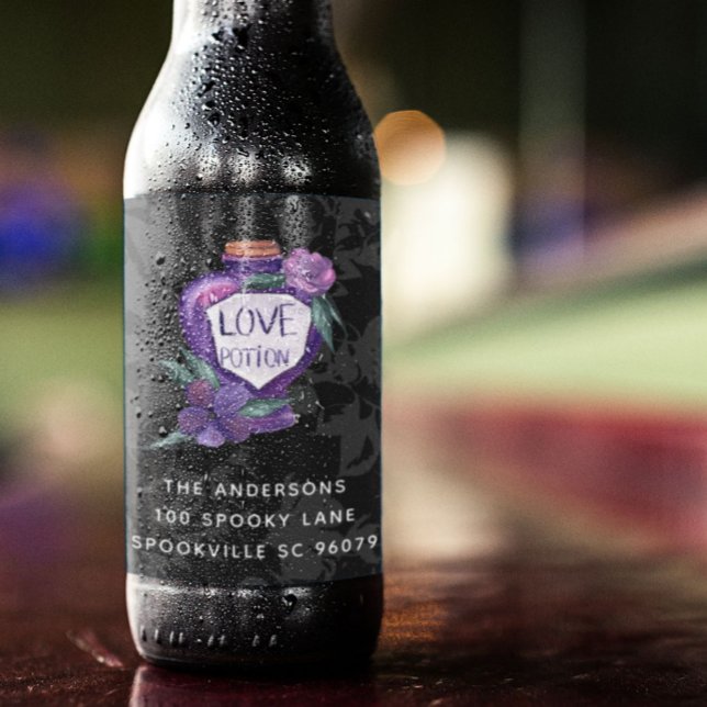 Niedliches Wasserfarbe Liebe Zauberspruch Hallowee (Von Creator hochgeladen)