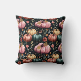 Niedliches Wasserfarbenfallpumpenmuster Kissen