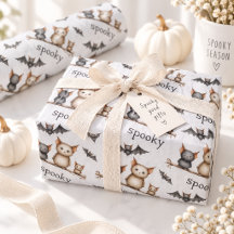 Niedliches WasserfarbenHalloween-Geschenktaschentu