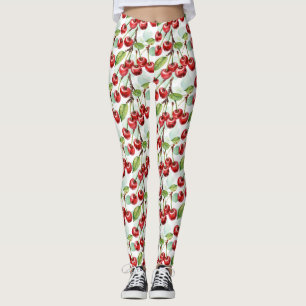Niedliches Wasserfarbenmuster Mitte des Jahrhunder Leggings
