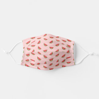 Niedliches Watermelon-Muster Mund-Nasen-Maske Aus Stoff
