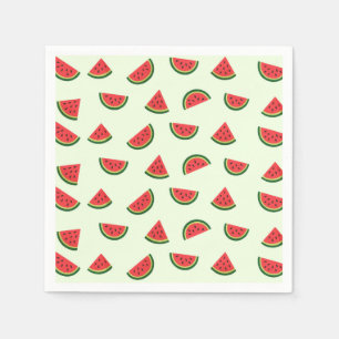 Niedliches Watermelon Muster Sommer Napkins Serviette