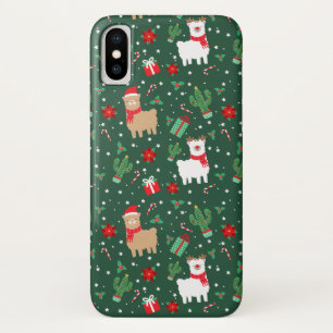 Niedliches Weihnachten Alpaca Case-Mate iPhone Hülle