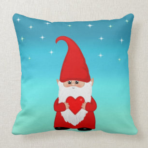Niedliches Weihnachts-Gnome-Kissen Kissen