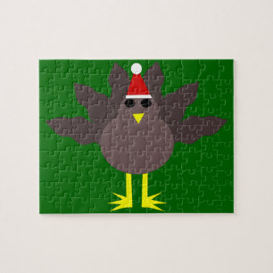 Niedliches Weihnachts-Türkei-Puzzle Puzzle