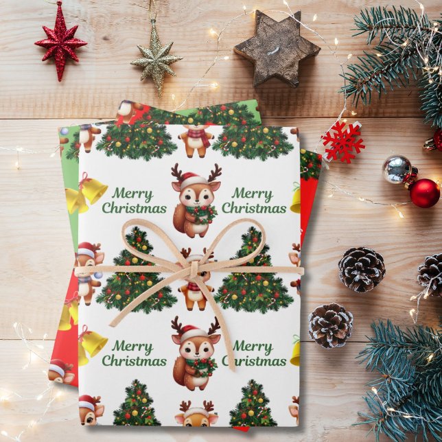 Niedliches Weihnachtsbaby Geschenkpapier Set (Von Creator hochgeladen)