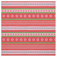 Niedliches Weihnachtsbild Rot-Rosa-Grün