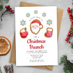 Niedliches Weihnachtsfest Einladung<br><div class="desc">Personalisierte Niedliche Weihnachtsfeier Einladung.</div>