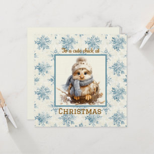 Niedliches Weihnachtsfest Karte