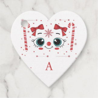 Niedliches Weihnachtsfest - Personalisiertes Gesch Geschenkanhänger