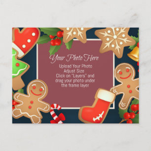 Niedliches Weihnachtsfest Postkarte