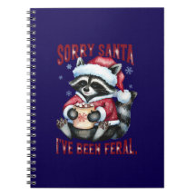 Niedliches Weihnachtsfest Raccoon Funny Quote Spir
