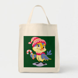 Niedliches Weihnachtsfest Tragetasche