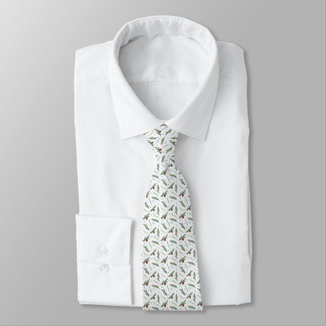Niedliches Weihnachtsgebäck Cone Muster Neck Tie Krawatte (Gebunden)
