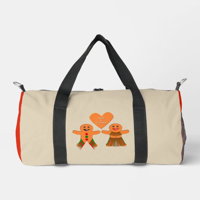 Niedliches Weihnachtsgebäck Duffle Bag (Vorderseite)