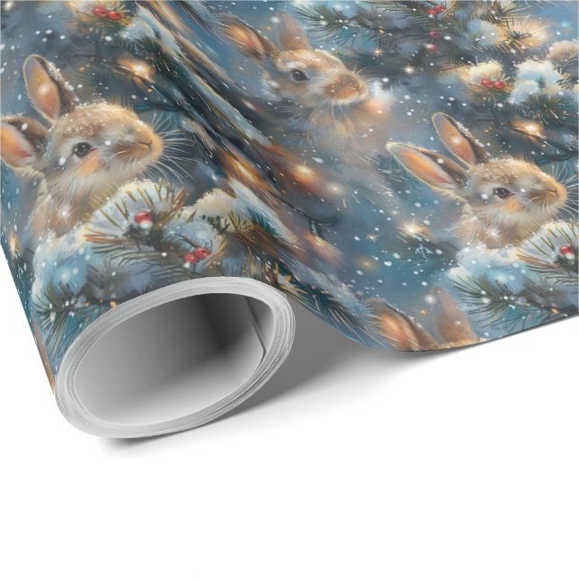 Niedliches Weihnachtsgebäck für Weihnachtsgeschenk Geschenkpapier (Rolleneckpunkt)