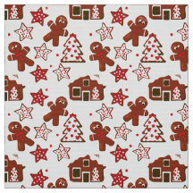 Niedliches Weihnachtsgebäck-Muster