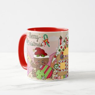 Niedliches Weihnachtsgebäck Tasse
