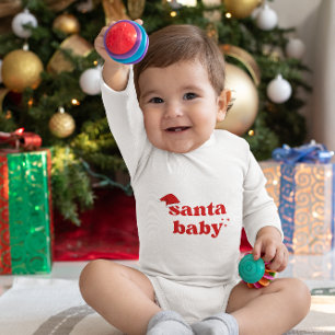 Niedliches Weihnachtsgeschenk für Kinder Baby Strampler