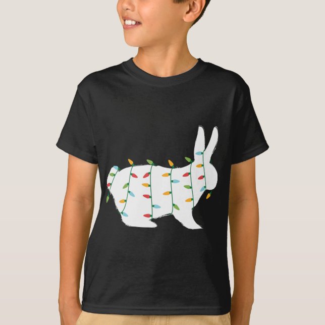 Niedliches Weihnachtsgeschenk für Tiere Weihnachts T-Shirt (Vorderseite)