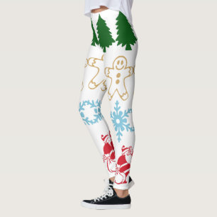 Niedliches Weihnachtsgeschenk Leggings