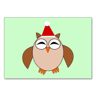 Niedliches Weihnachtsgeschenk Tischnummer