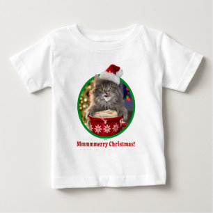 Niedliches Weihnachtsheißer KakaoKitty Baby T-shirt