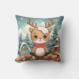 Niedliches Weihnachtskissen Kissen