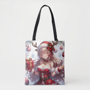 Niedliches Weihnachtsmädchen