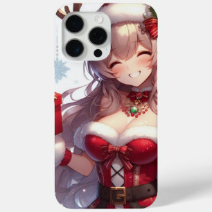 Niedliches Weihnachtsmädchen Case-Mate iPhone Hülle