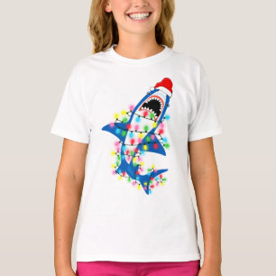 Niedliches Weihnachtsmädchen T-Shirt