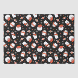 Niedliches Weihnachtsmuster Seidenpapier