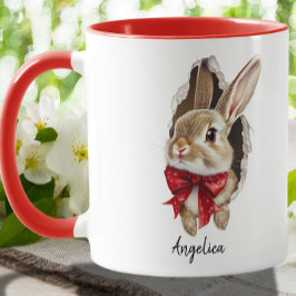 Niedliches Weihnachtspenchen Custom Tasse