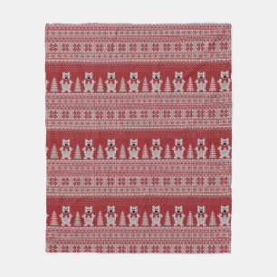 Niedliches Weihnachtspolar Fleece Blanket