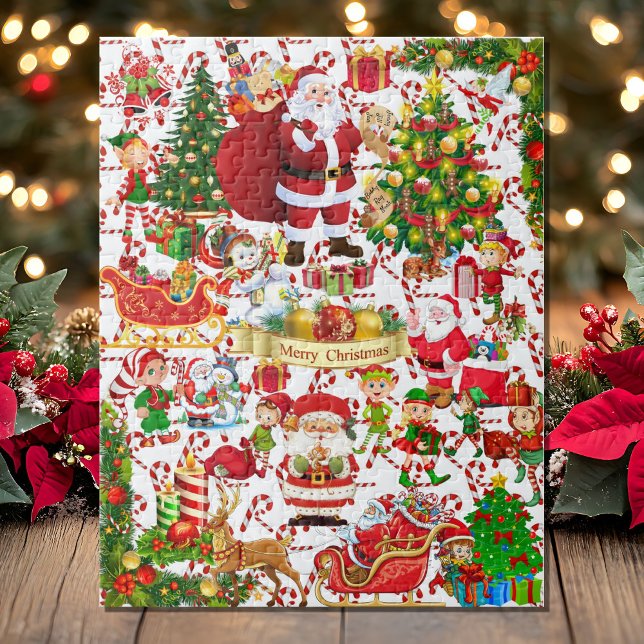 Niedliches Weihnachtspuzzle kannst du die Maus fin Puzzle (Von Creator hochgeladen)