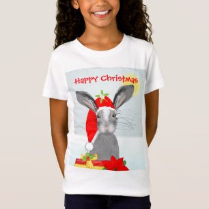 Niedliches Weihnachtssommer Bunny Rabbit T-Shirt